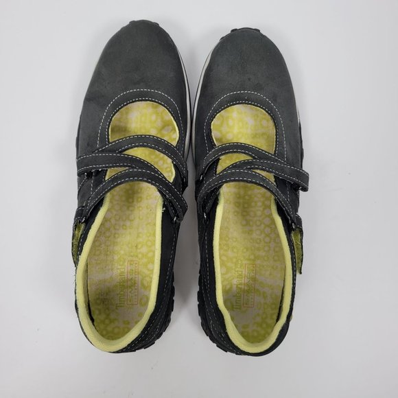 Timberland Smart Comfort System Women's Black Leather Strap Shoes US Size 10M - Picture 5 of 8